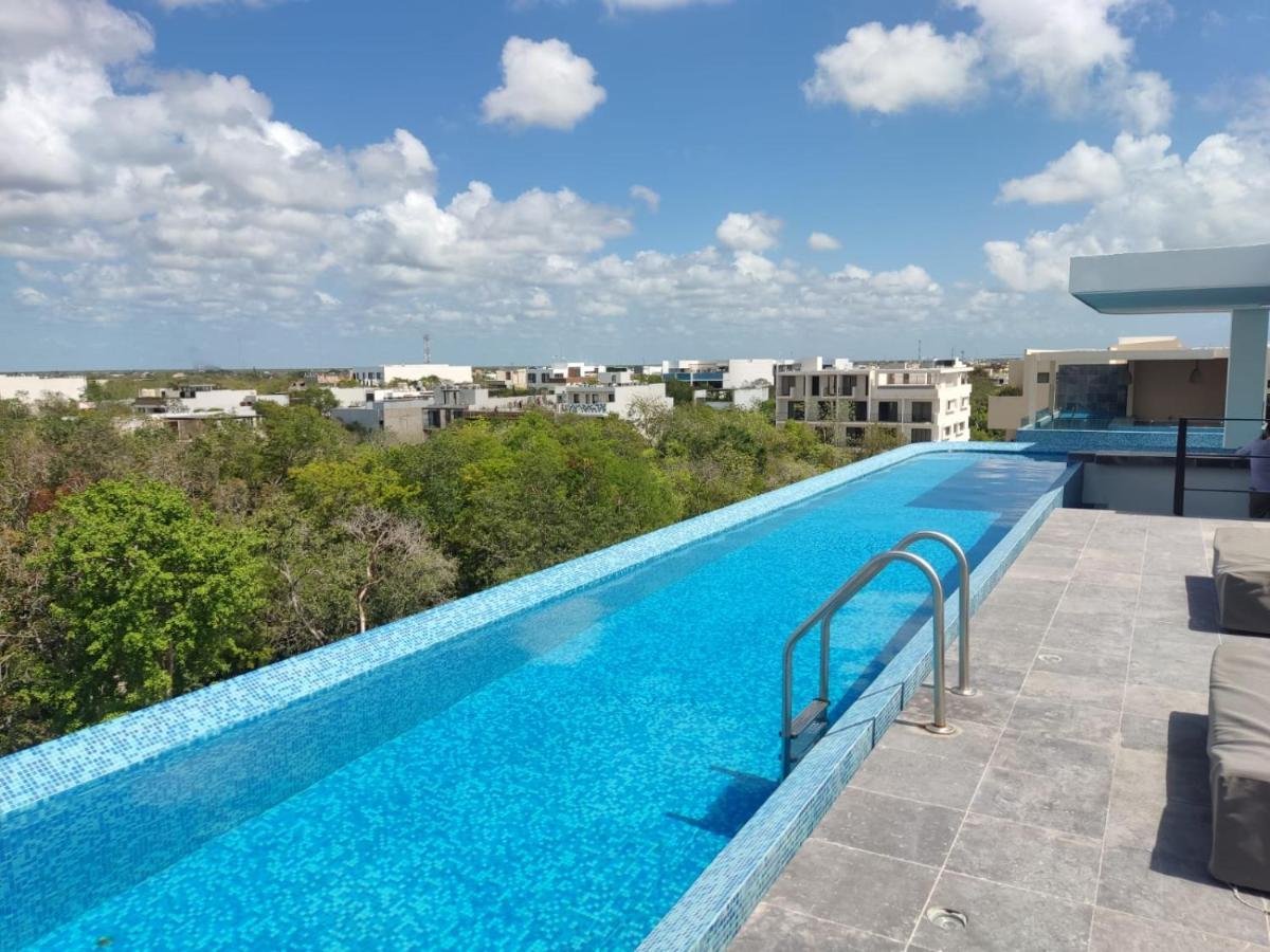 Nuevo Estudio Con Terraza Totalmente Equipado Tulum Aldea Zama Eksteriør bilde