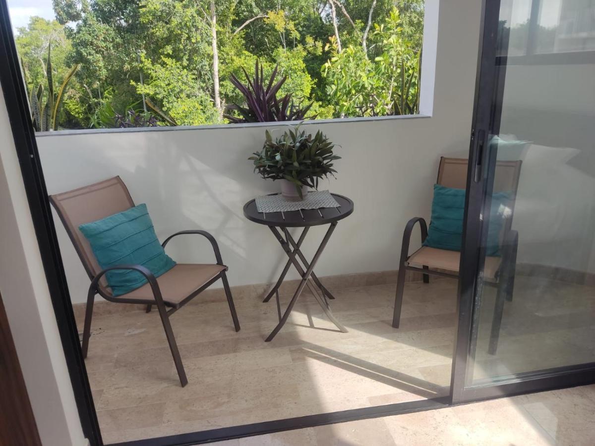 Nuevo Estudio Con Terraza Totalmente Equipado Tulum Aldea Zama Eksteriør bilde